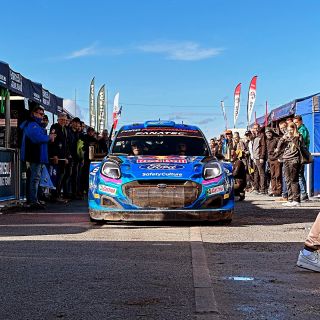 M-Sport Puma at mid-day service Passau! Brutal sound and an absolute riot! 🤩 😍 #czechracingposters @czechracingposters...